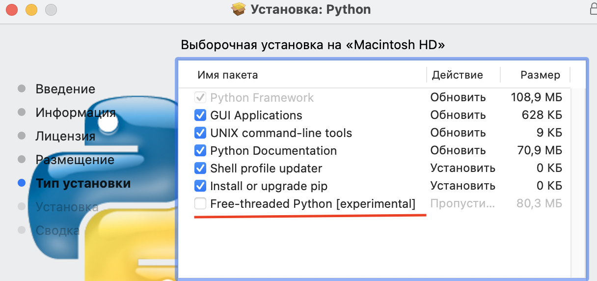 python3.13 installer
